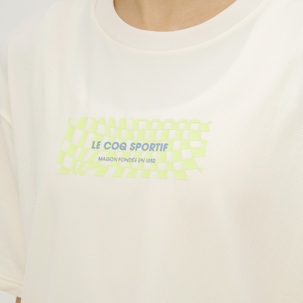 ルコックスポルティフ le coq sportif 接触冷感ボックスTシャツ レディース スポーツウェア 女性 2025年春夏モデル LT5SHT03L | le coq sportif | 08