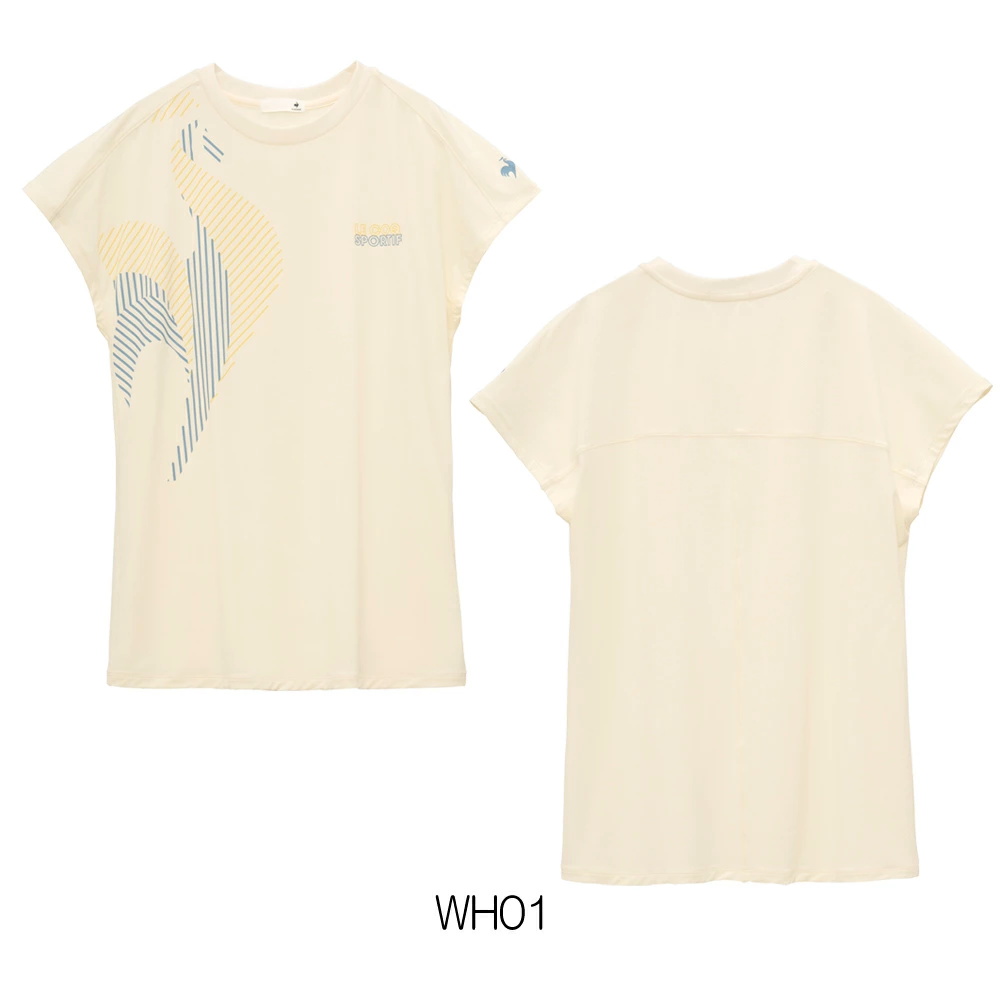 le coq sportif ルコックスポルティフ 接触冷感フレンチスリーブ