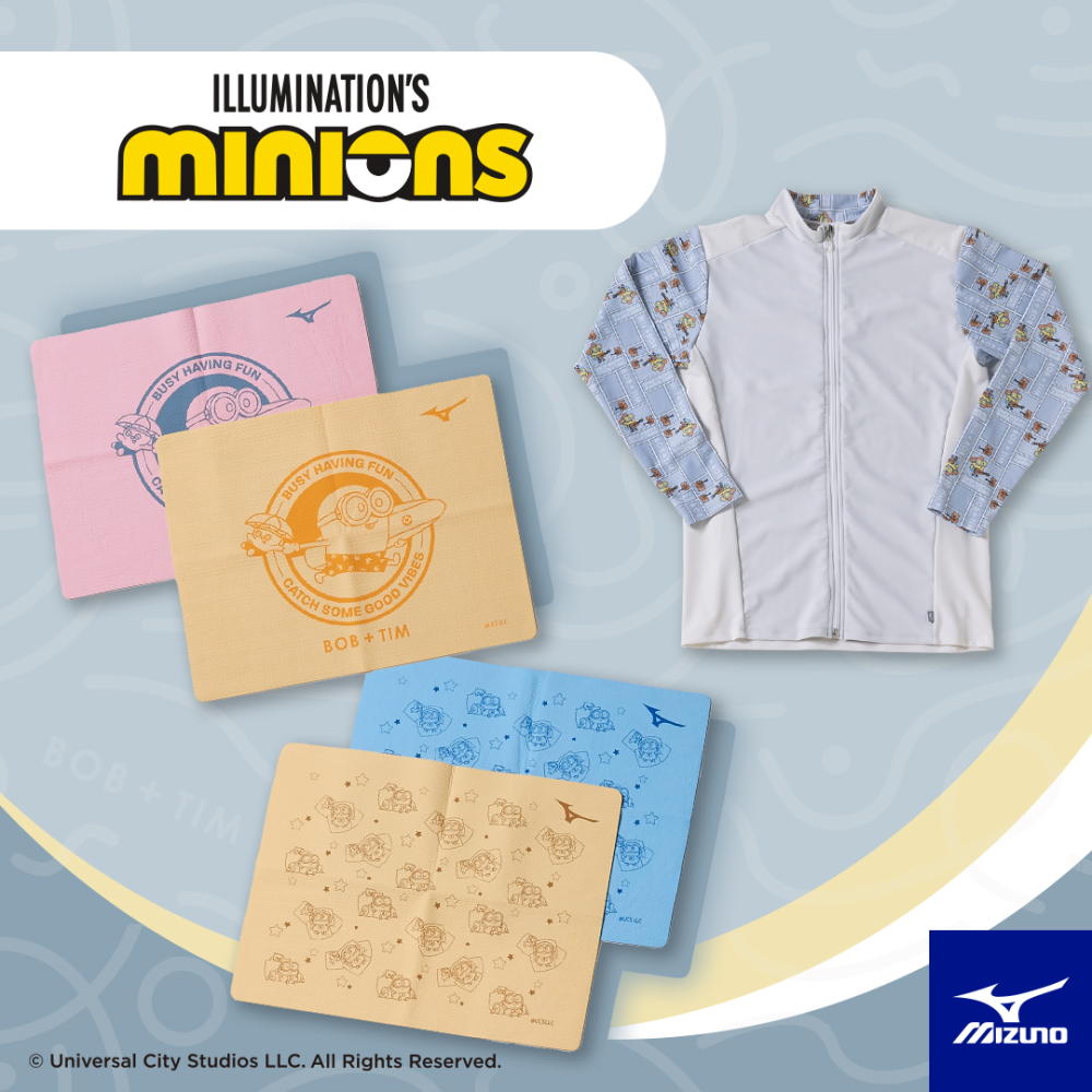 ミズノ MIZUNO ラッシュガード ミニオンズ MINIONS 海水浴 プール 水遊び 紫外線対策 日焼け対策 日よけ ユニセックス 2025年春夏モデル N2JAC500 |  | 04