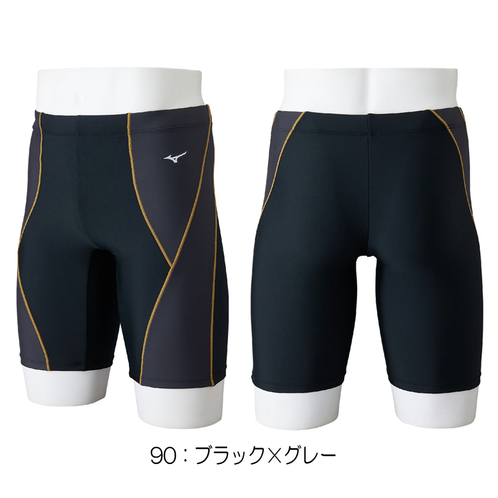 MIZUNO（ミズノ） フィットネス水着 メンズ ハーフスパッツ N2JBC125