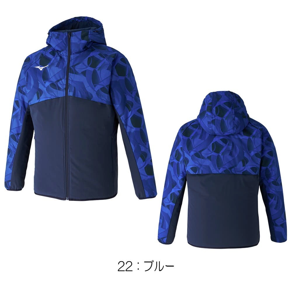 ミズノ MIZUNO サーマルチャージウォーマージャケット ユニセックス 水泳 トレーニングウェア 練習 MUGEN PACK 2024年秋冬モデル N2JCB510 | MIZUNO | 01