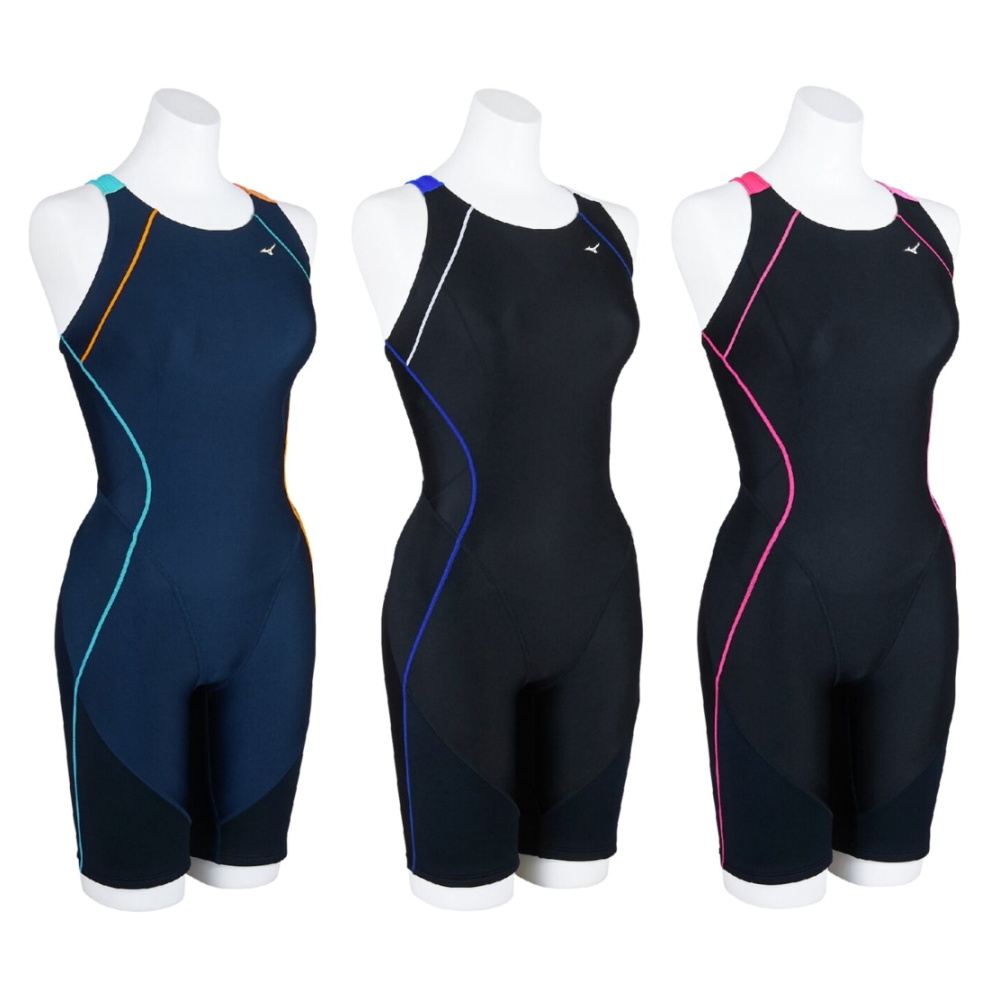 30MS オリジナルセーラー水着② 浮輪べース付き MIZUNO（ミズノ） フィットネス水着 レディース EZスイム浮力水着