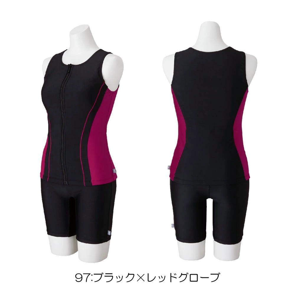 ミズノ MIZUNO フィットネス水着 レディース セパレーツ パッド付き