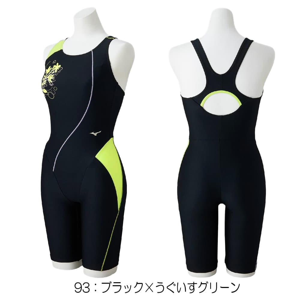 ミズノ MIZUNO フィットネス水着 レディース Stroke ONEオールインワン パッド付き 2026年春夏モデル N2JGD310_4