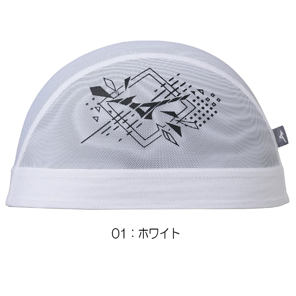 ミズノ MIZUNO 水泳 メッシュキャップ ...の詳細画像1