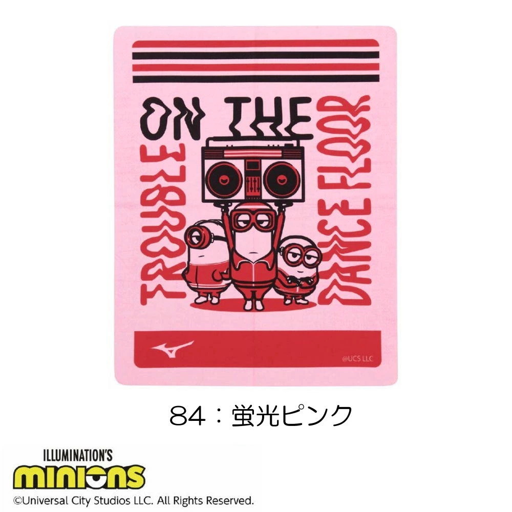 ミズノ MIZUNO 水泳 スイムタオル 吸水タオル セームタオル ミニオンズ