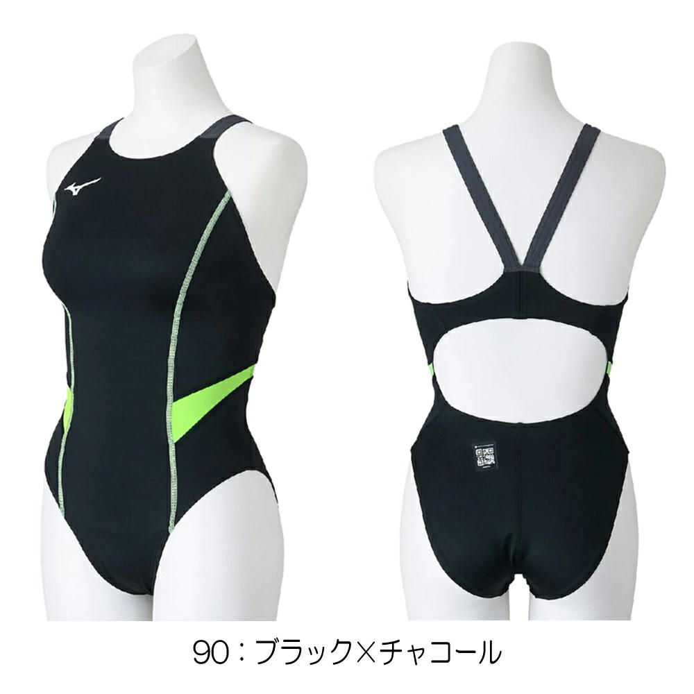 Mizuno 競泳水着 GX　ブラック/グレー Mizuno 競泳水着 GX ブラック/グレー GX・SONIC 6 ET】競泳用ハーフ