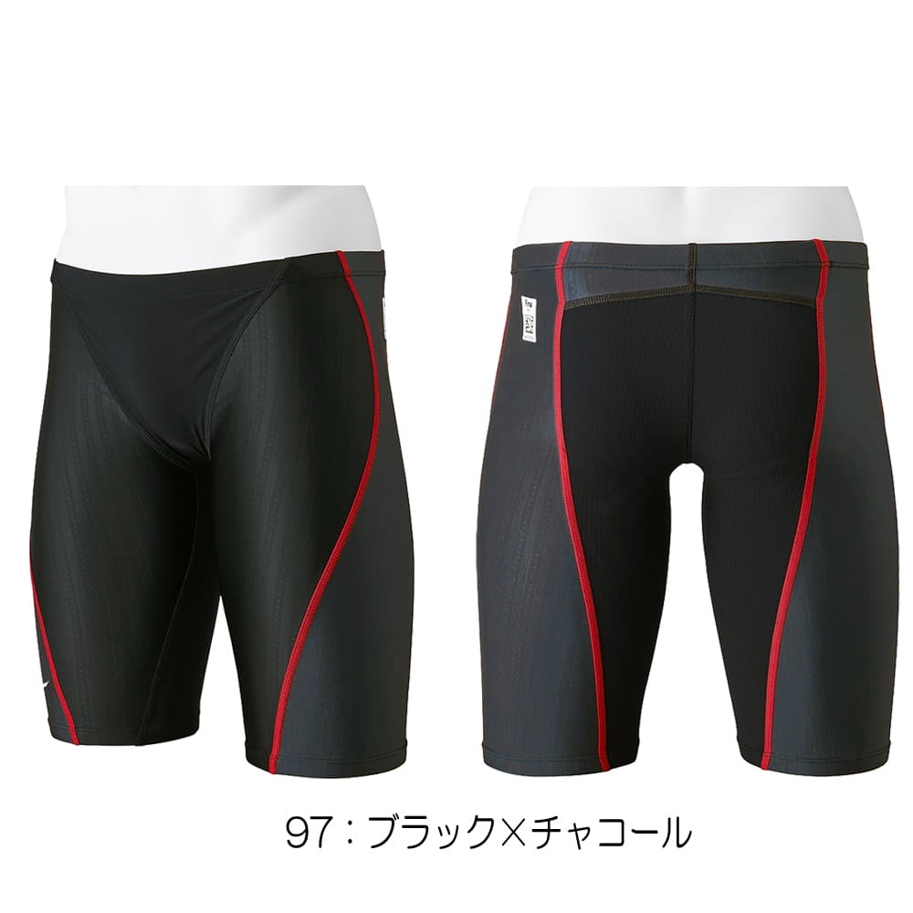 正規品販売! ミズノ MIZUNO 競泳水着 メンズ WORLD AQUATICS承認 FX・SONIC SYNERGY ハーフスパッツ N2MBA030