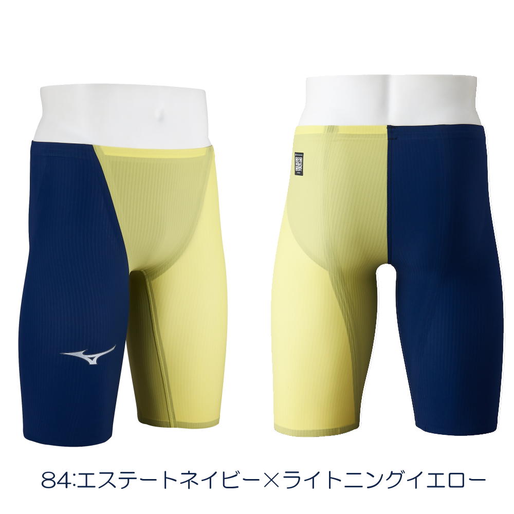 ミズノ 競泳水着 メンズ GX SONIC ROYAL MT WA承認モデル ハーフスパッツ 布帛素材 競泳全種目 短距離〜中・長距離 選手向き N2MBD002 関連画像1