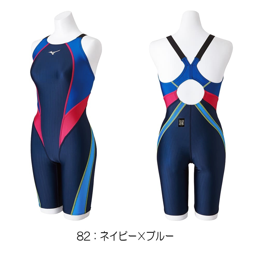 ミズノ 競泳水着 レディース WORLD AQUATICS承認 STREAM ACE ハーフスーツ ...