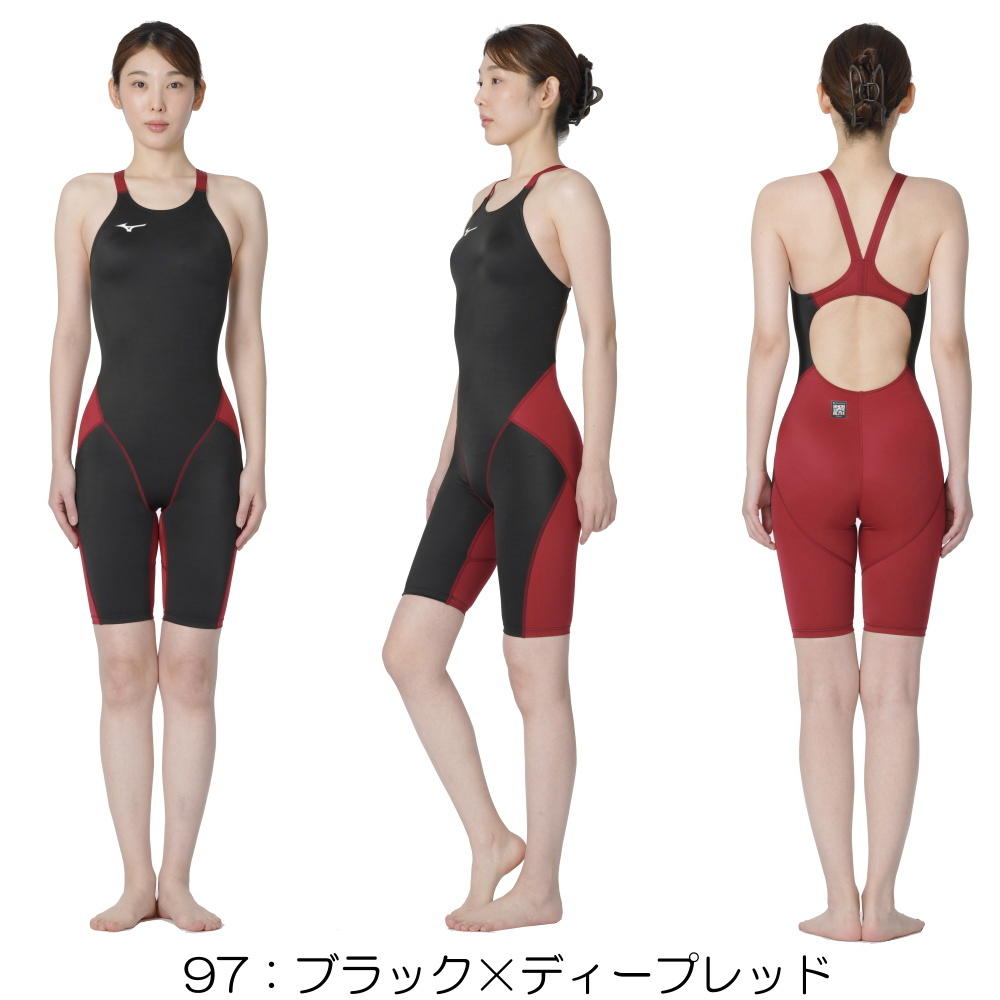 Mizuno 水球水着 Lサイズ ブラック MIZUNO 競泳水着 レディース（サイズ（S/M/L）：3L（XXL））｜競泳水着