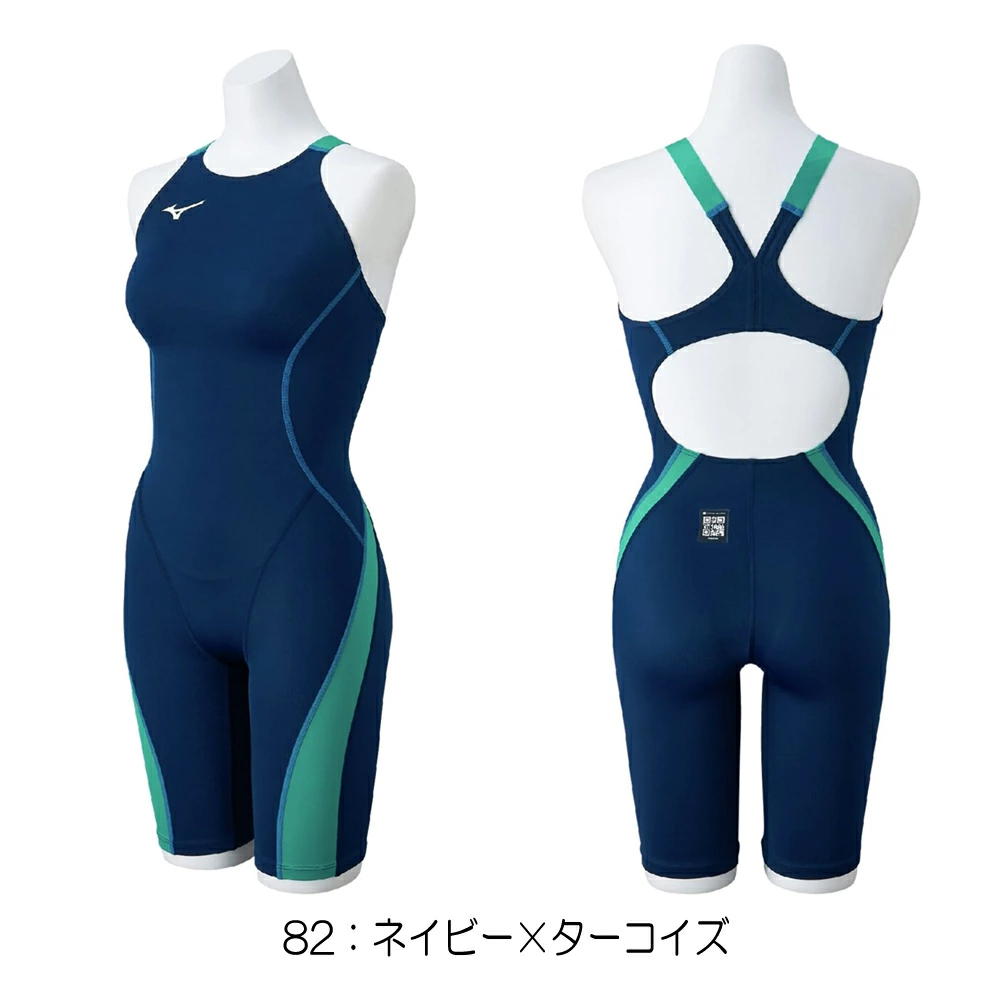 ミズノ MIZUNO 競泳水着 レディース WA承認モデル GX・SONIC STREAM ハーフスーツ レースオープンバック オールインワン 2025年秋冬モデル N2MGC724_1