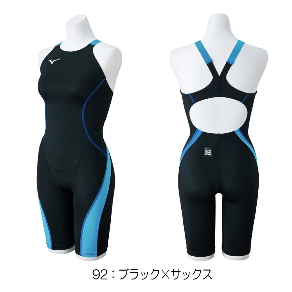 ミズノ MIZUNO 競泳水着 レディース WA承認モデル GX・SONIC STREAM ハーフスーツ レースオープンバック オールインワン 2025年秋冬モデル N2MGC724_3
