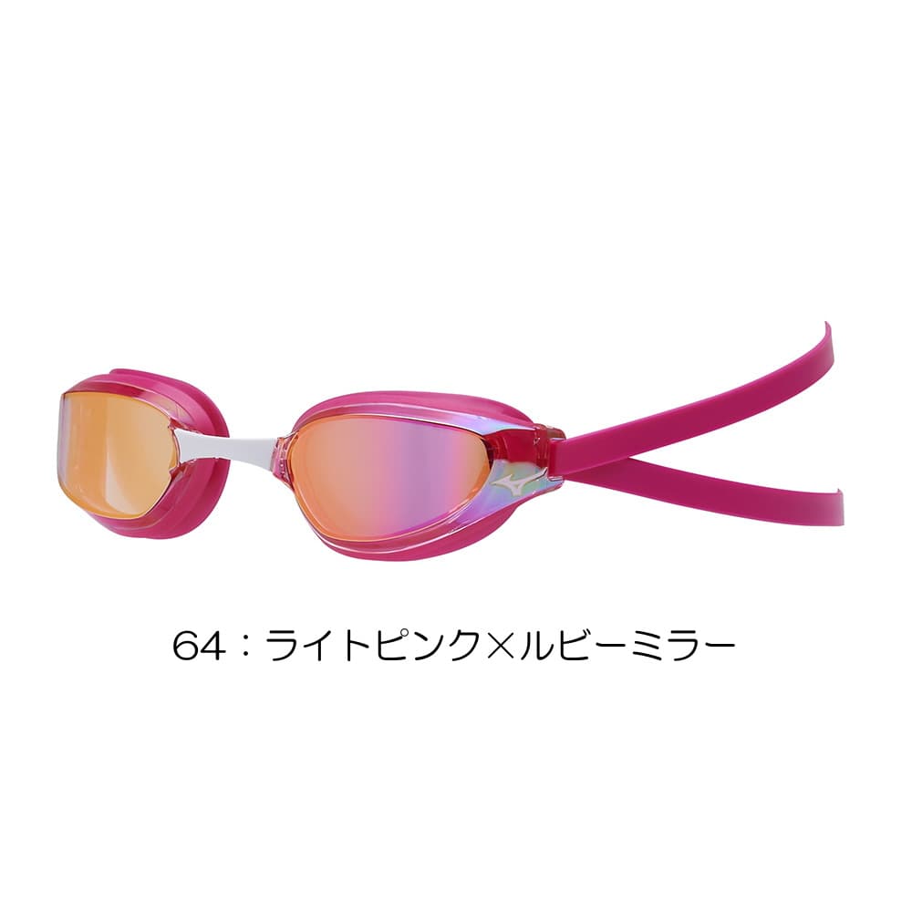 MIZUNO ミズノ 水泳 レーシングゴーグル GX・SONIC EYE G ミラー
