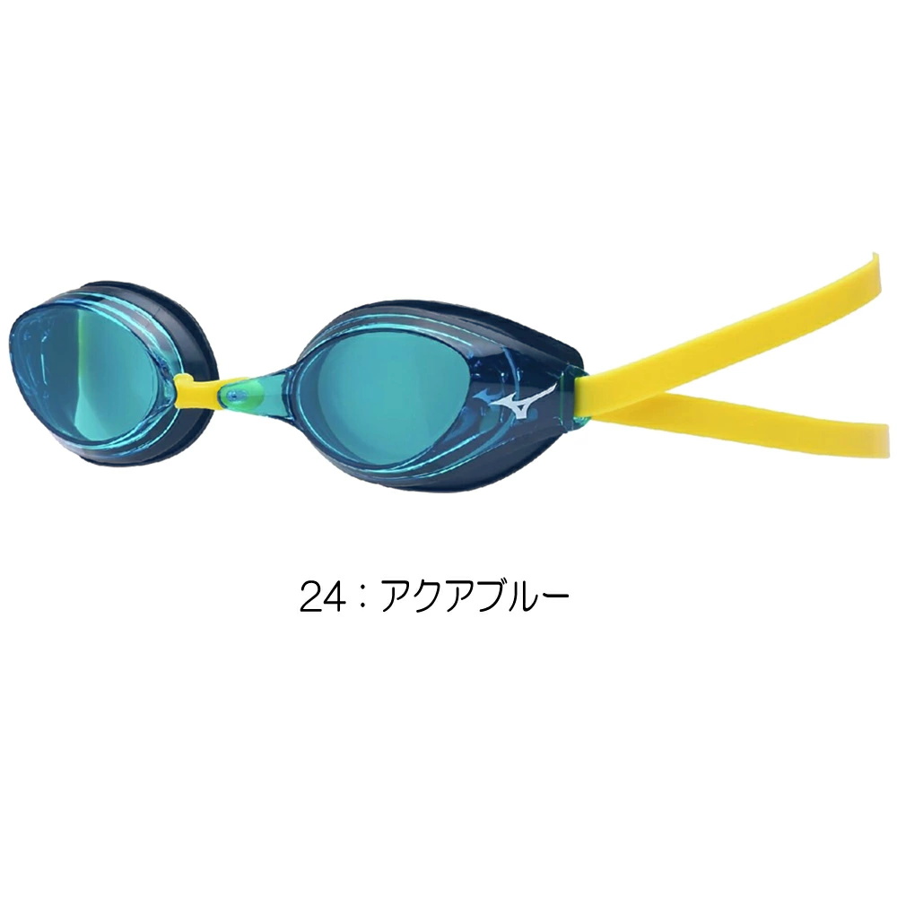ミズノ MIZUNO 水泳 レーシングゴーグル 限定ゴーグル クッション一体成型 WA承認モデル くもり止め 競泳 2025年春夏モデル N3JEC090 FINA承認 | MIZUNO | 01