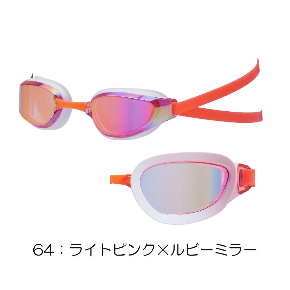 ミズノ MIZUNO 水泳 レーシングゴーグル GX・SONIC EYE G ミラーレンズ