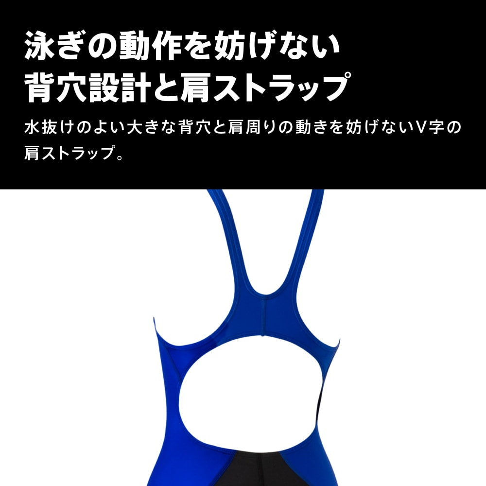 スピード SPEEDO 競泳水着 レディース WORLD AQUATICS承認モデル プロハイブリッド2オープンバックニースキン LZR  CORDURA2 SCW12201F