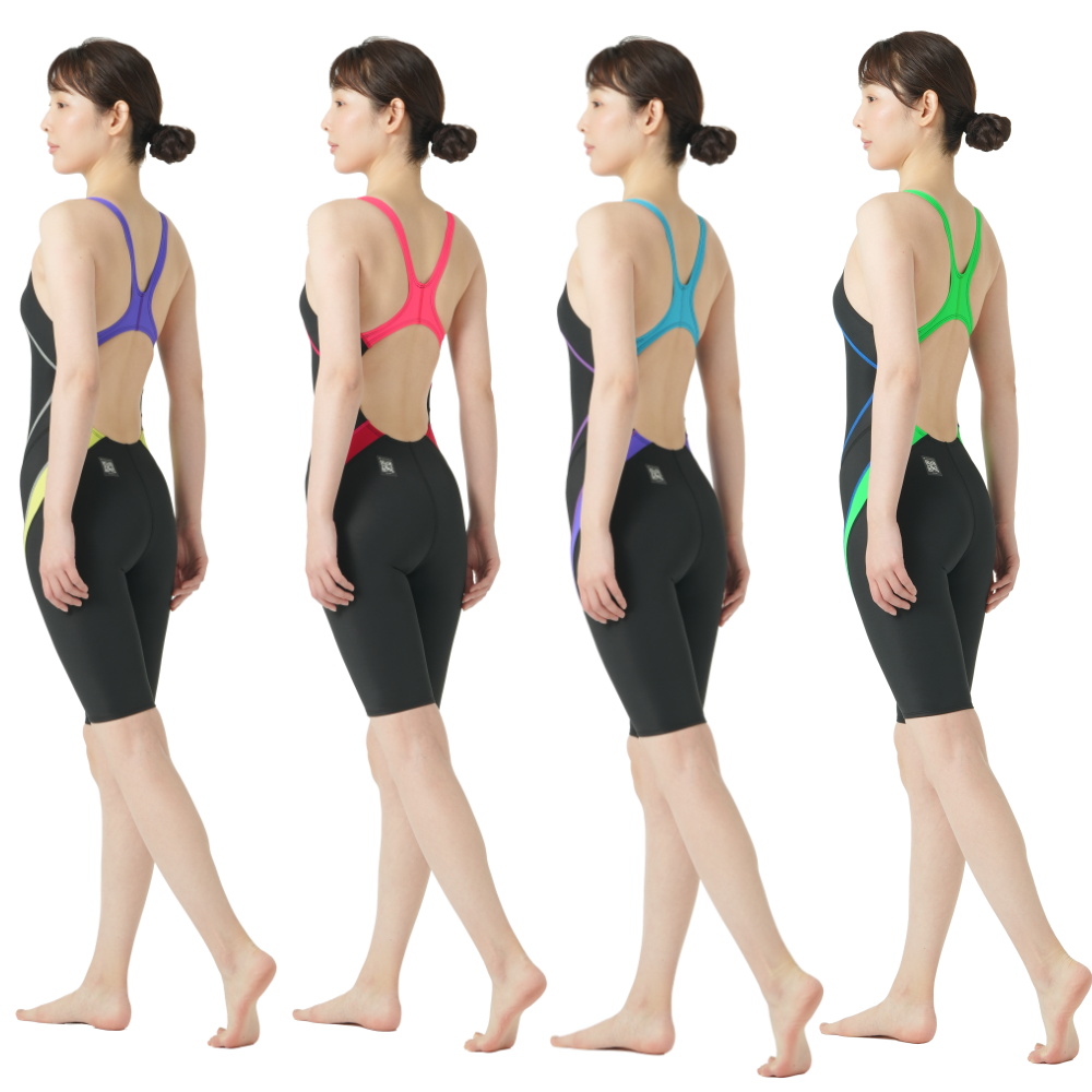スピード SPEEDO 競泳水着 レディース WA承認モデル アトラスニースキン Atlas オールインワン SCW11906Fタイプ別注モデル  SCW12463FZ fina マーク あり |  | 10