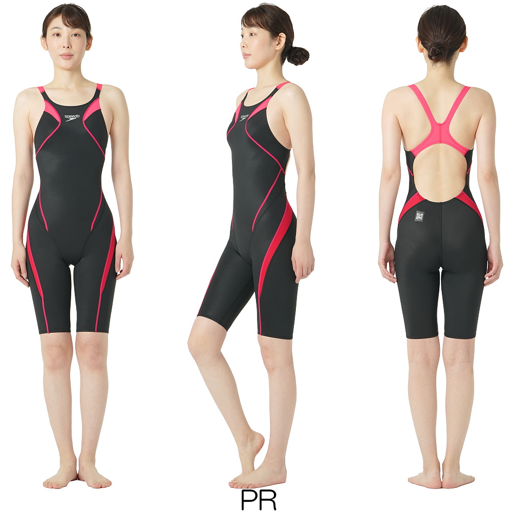スピード SPEEDO 競泳水着 レディース WA承認モデル アトラスニースキン Atlas オールインワン SCW11906Fタイプ別注モデル  SCW12463FZ fina マーク あり |  | 06