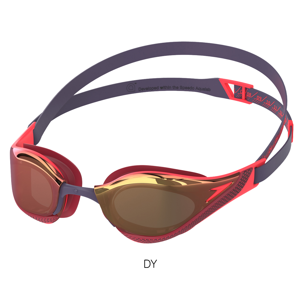 speedo（スピード） ミラーゴーグル 水泳 ファストスキンピュア
