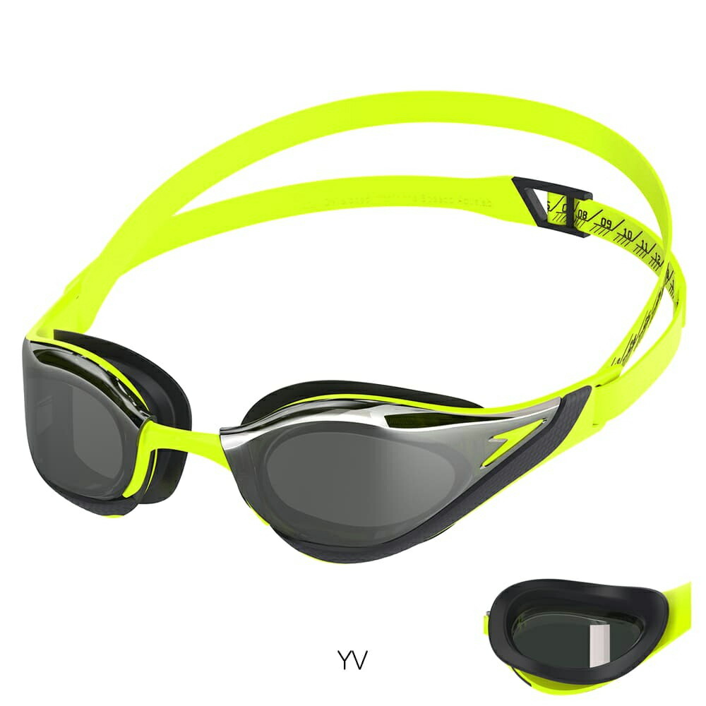 speedo ミラーゴーグル 水泳 スピード SPEEDO ファストスキン