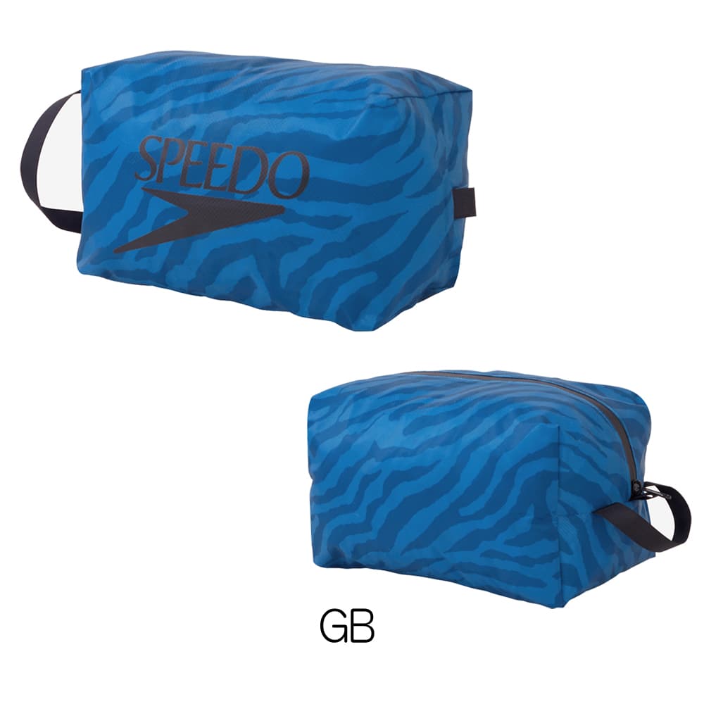 speedo スピード SPEEDO 水泳 マイコンフィプルーフ ゼブラ柄 L