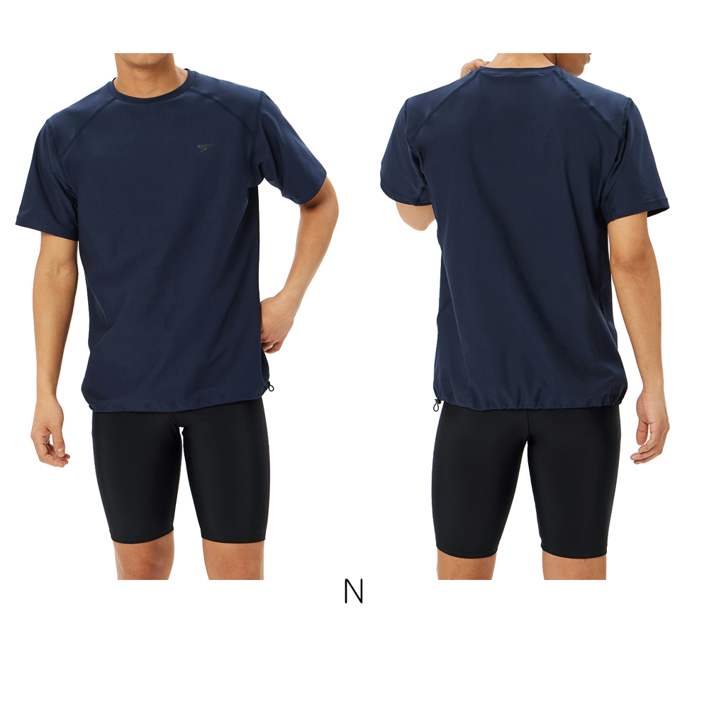 Speedo endurance eco Lサイズ speedo フィットネス水着 メンズ スピード 上下セット 半袖