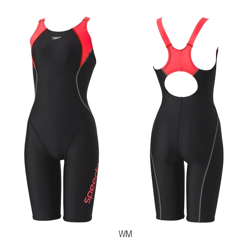 美品❣️試着のみ★speedoスイムウェア★ブラック・Mサイズ speedo スピード SPEEDO フィットネス水着 レディース