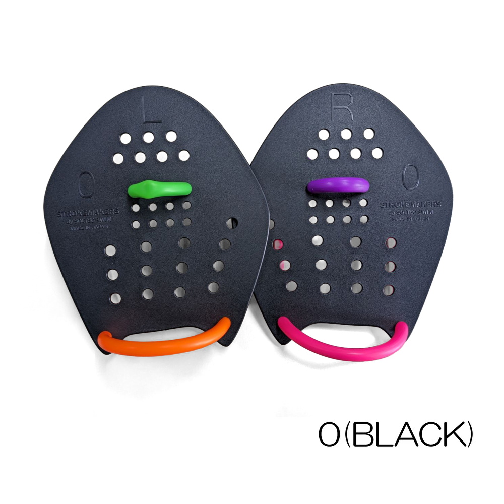 STROKEMAKERS ストロークメーカー パドル 限定カラーブラック 水泳 4泳法対応 SOL20130-2 関連画像1