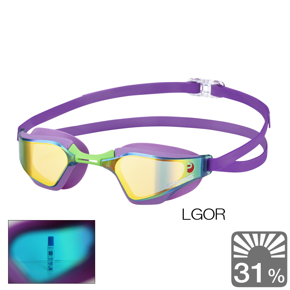 SWANS（スワンズ） 水泳 レーシングゴーグル ヴァルキリー ミラー