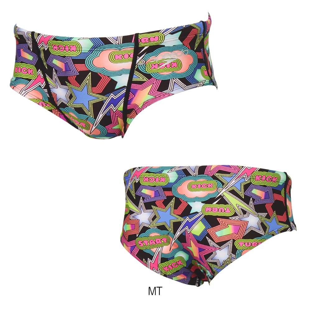 スピード 練習水着 Mサイズ ピンク系花柄 レディース 競泳練習用水着 speedo スピード 2025年/秋冬新作