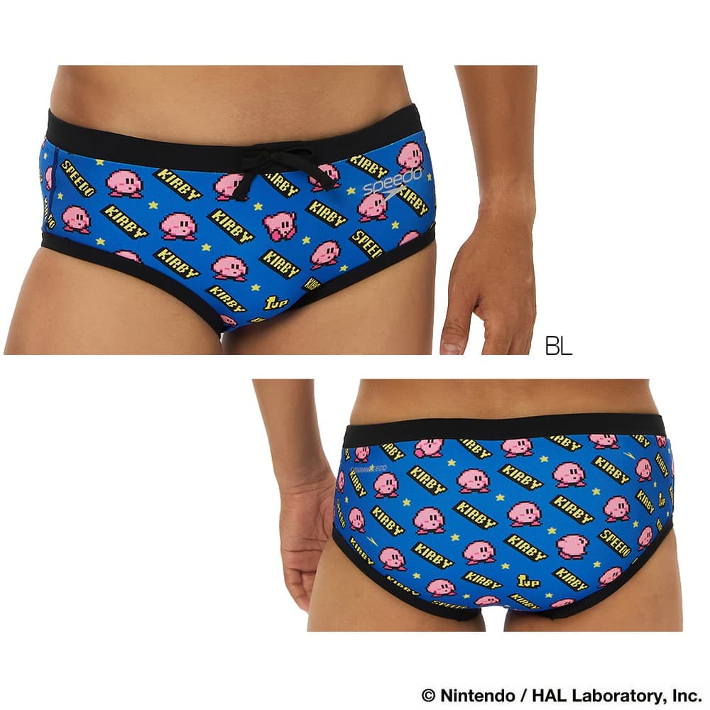 speedo（スピード） 競泳水着 練習用水着 メンズ カービィ1アップ