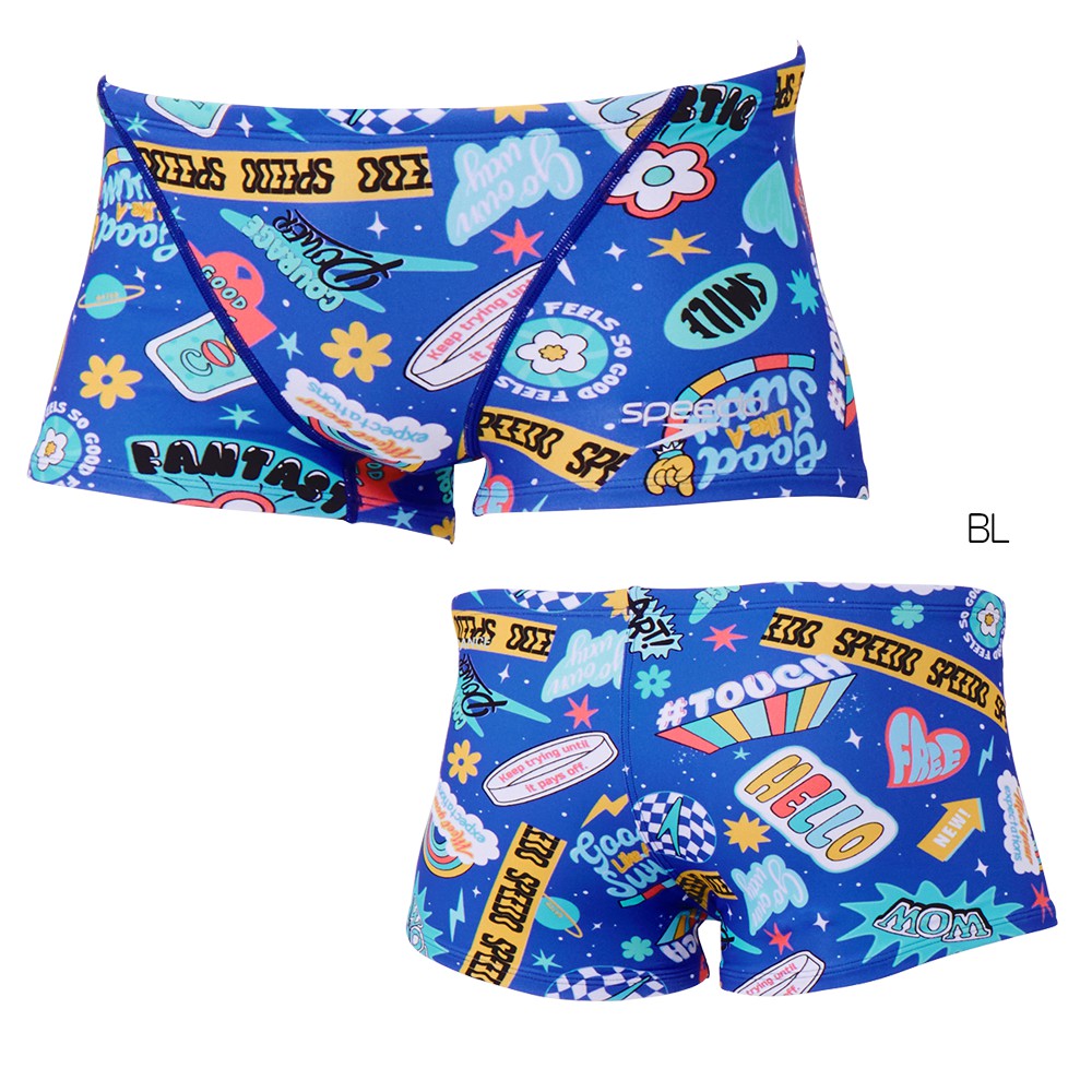 海*年様 speedo 競パン Sサイズ ブルー系 海*年様 speedo 競パン S