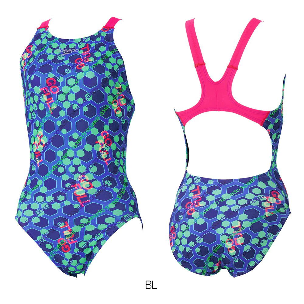 speedo（スピード） 競泳水着 練習用水着 レディース ヘキサゴナル