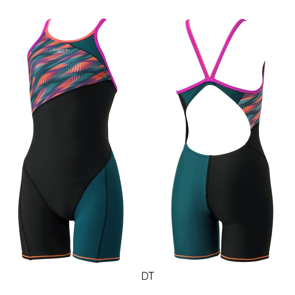 【I917】speedo　スピード　レディース水着　Lサイズ　ブラック speedo スピード SPEEDO フィットネス水着 レディース