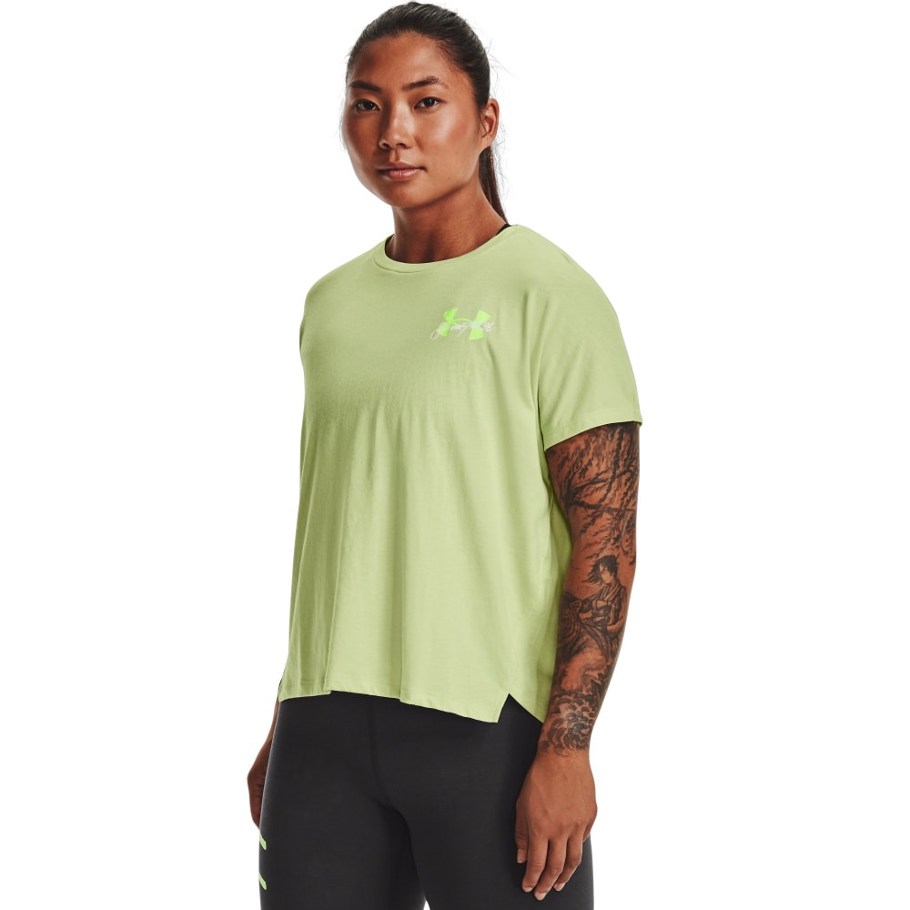 アンダーアーマー UNDER ARMOUR UA ライブ サマー グラフィック Tシャツ レディース スポーツアパレル トレーニング フィットネス  女性 U1369878