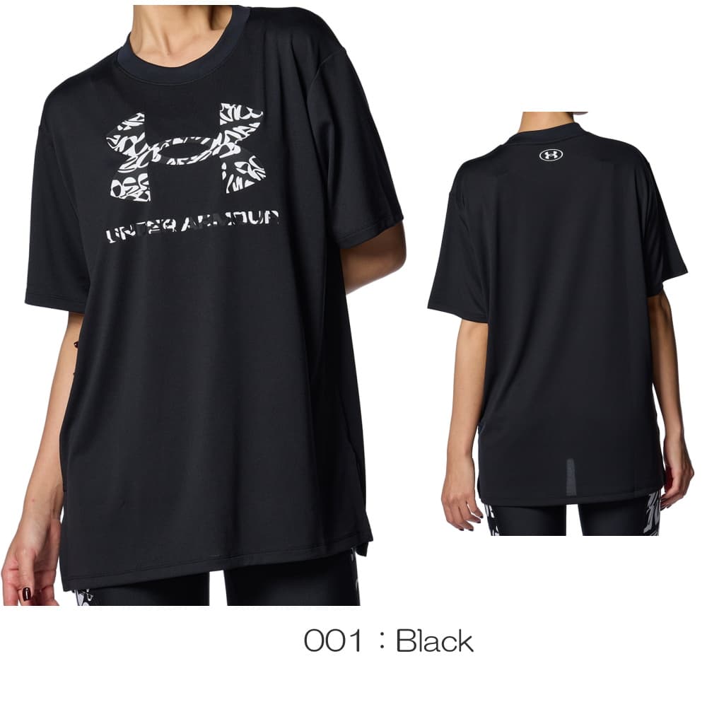 アンダーアーマー UNDER ARMOUR UAテック オーバーサイズ ショートスリーブTシャツ レディース 女性 スポーツアパレル トレーニング U1384711 | UNDER ARMOUR | 01