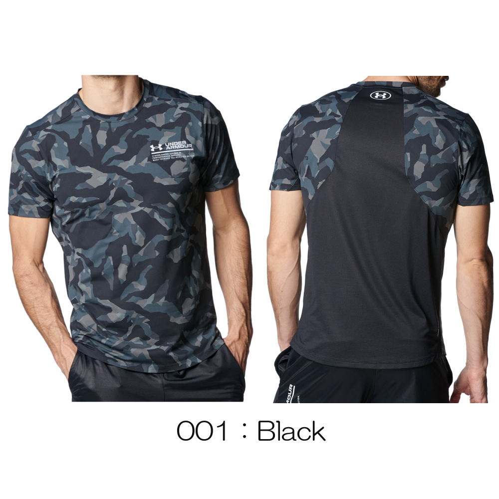 アンダーアーマー UNDER ARMOUR UAアイソチル プリント ショートスリーブTシャツ メンズ 男性 スポーツアパレル トレーニング U1384792 |  | 01