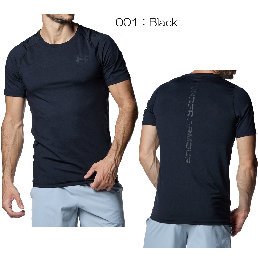 アンダーアーマー UNDER ARMOUR UAヒートギア フィッティド ノベルティ ショートスリーブ シャツ メンズ 男性 スポーツアパレル トレーニング U1388216 | UNDER ARMOUR | 01