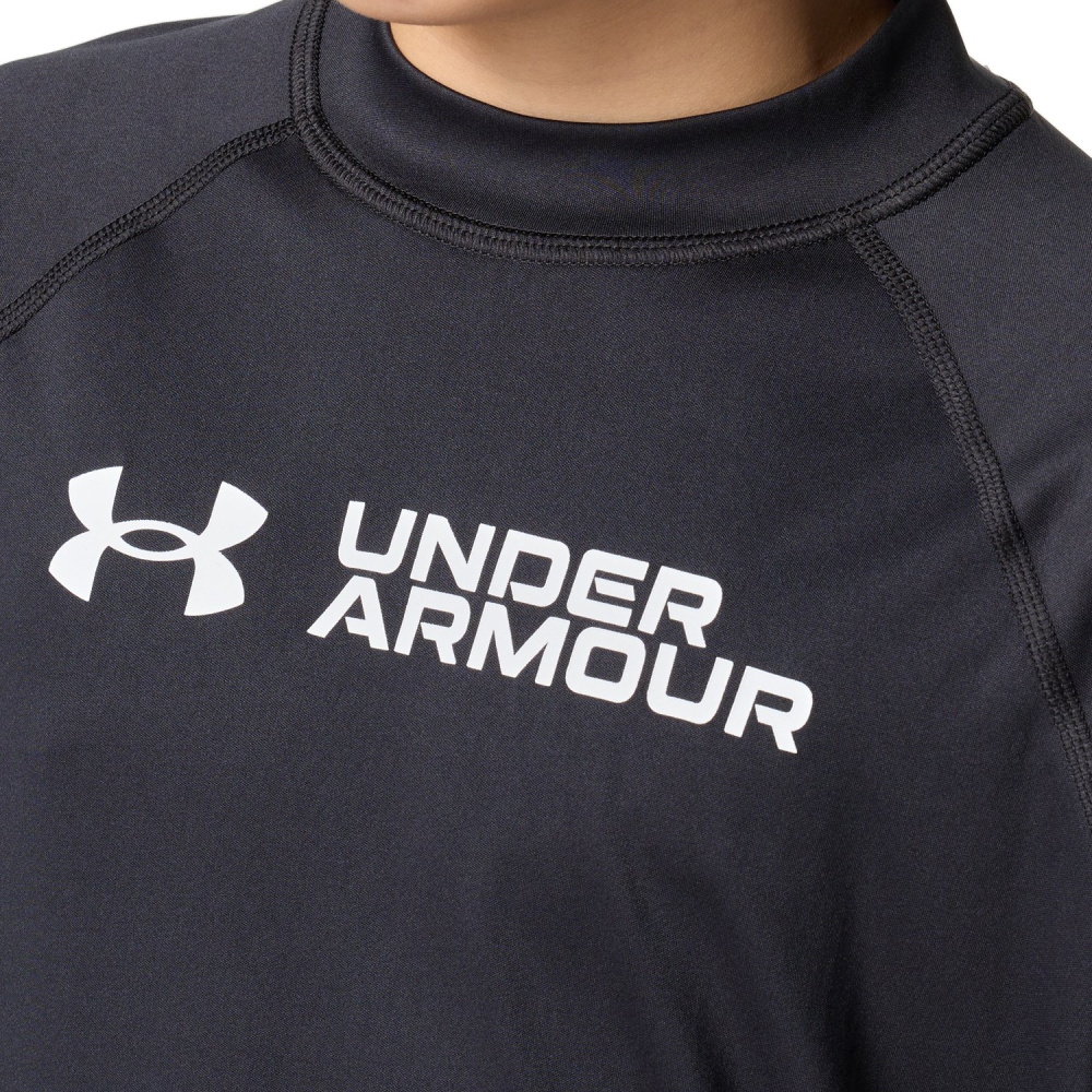 アンダーアーマー UNDER ARMOUR UAラッシュ ガード ロングスリーブ モック キッズ ジュニア 子供 子ども ラッシュガード 海水浴 プール 水遊び 長袖 U6001926 | UNDER ARMOUR | 03
