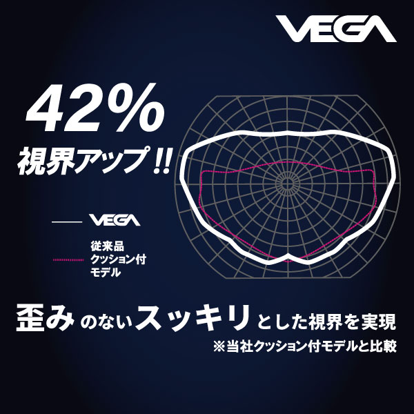 SWANS スワンズ レーシング ゴーグル VEGA α ベガ アルファ ミラータイプ クッション付き re:non リノンくもり止め WA承認 VEGA-Mre a | SWANS | 12