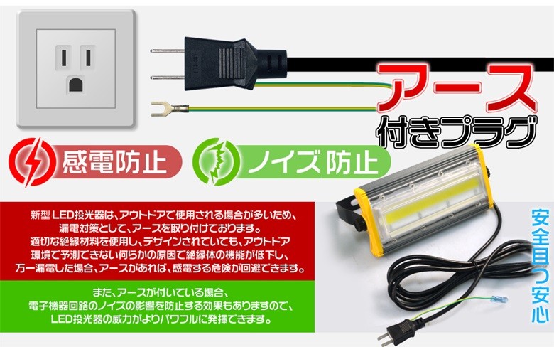 led投光器 100W 投光器 led 屋外 防水 1600W相当 16000LM led照明器具 