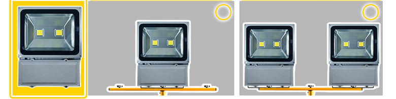 送料無 LED投光器 充電式 ポータブル 28W led作業灯 ledヘッドライト