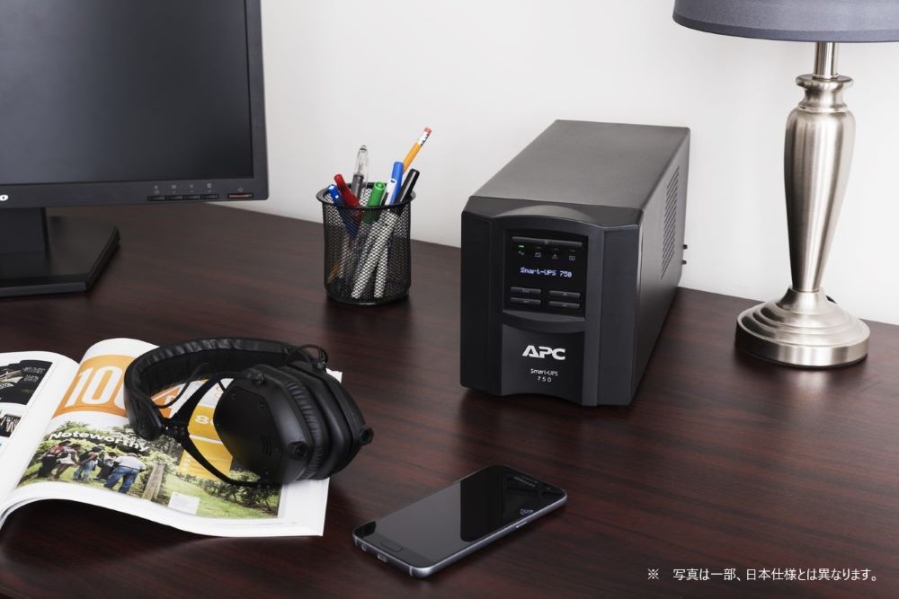 SchneiderElectricJapan APC 無停電電源装置 UPS ラインインタラクティブ給電 正弦波 500VA 360W SMT500J-E