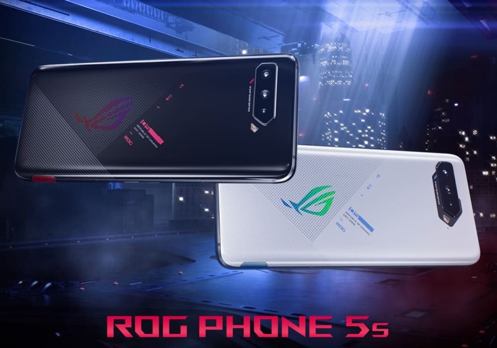 ASUS ROG Phone 5s ストームホワイト　512GB ASUS（エイスース） ASUS ROG Phone 5s 16GB 512GB ストームホワイト
