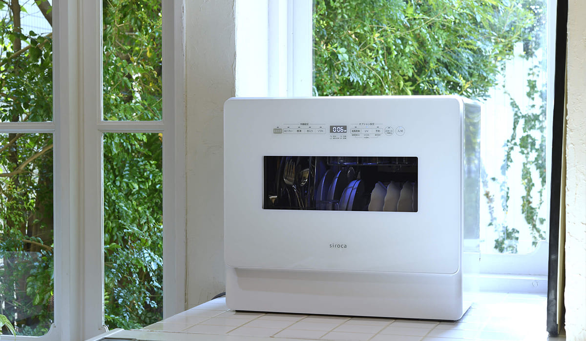 siroca（シロカ） siroca 2WAY 食器洗い乾燥機 4~5人用 オートオープン