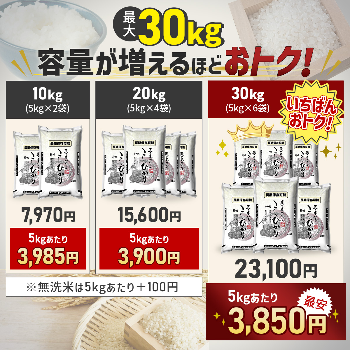 最短出荷】 神明 匠の米つくり コシヒカリ 20kg(5kg×4袋) まとめ買い