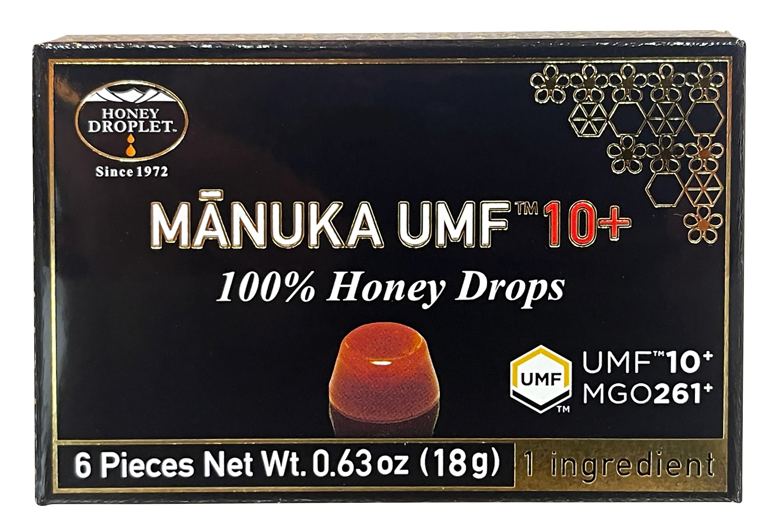 ハニードロップレットUMF10+ マヌカ 18g(6粒)