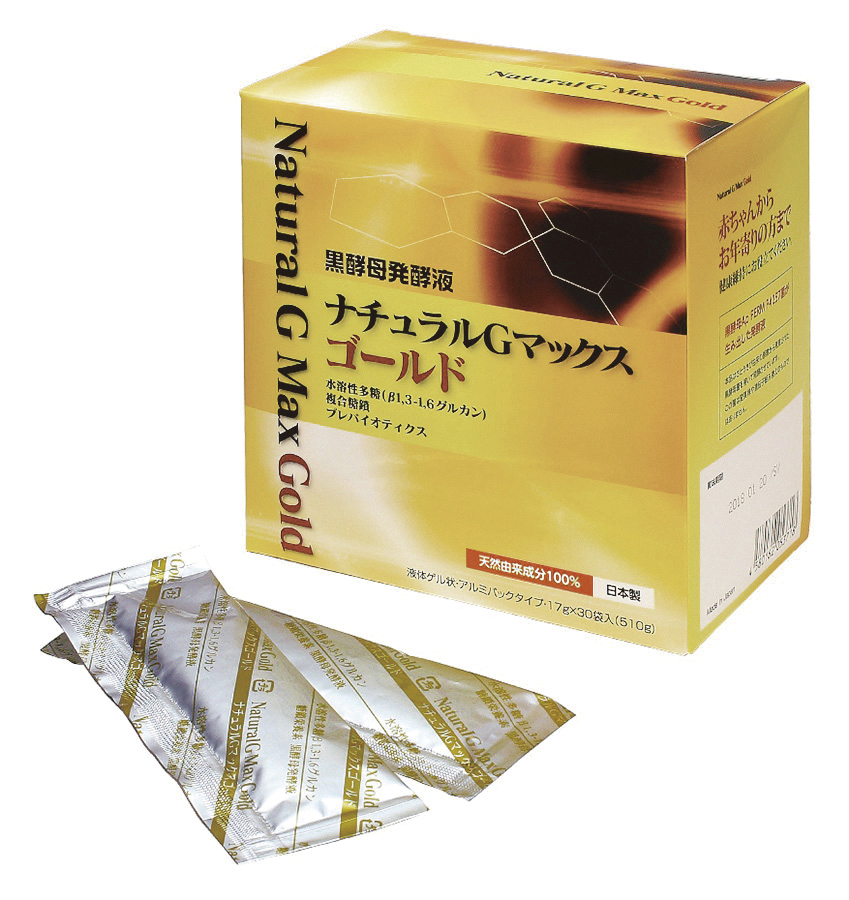 黒酵母発酵液ナチュラルＧマックスゴールド【"定期お届け割引サービス"も是非ご検討ください】 510g(17g×30)