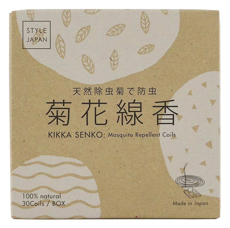 アロマで防虫 菊花線香(丸型)【販売期間：4月1日〜9月30日予定】 30巻